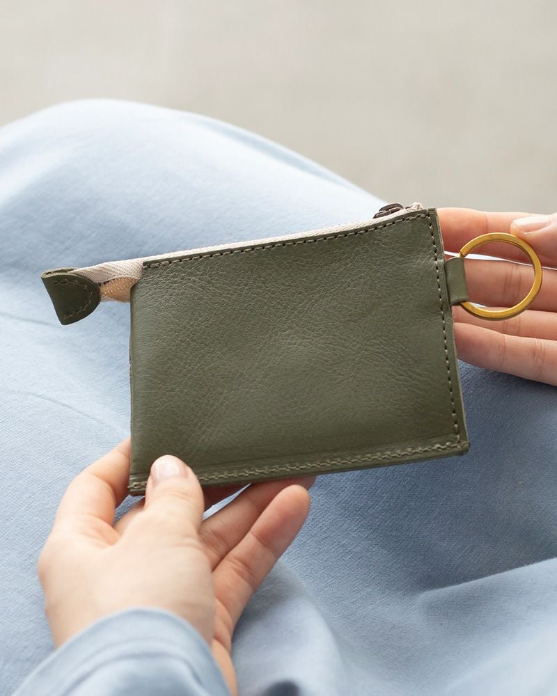 キーコインケースの色：グリーン