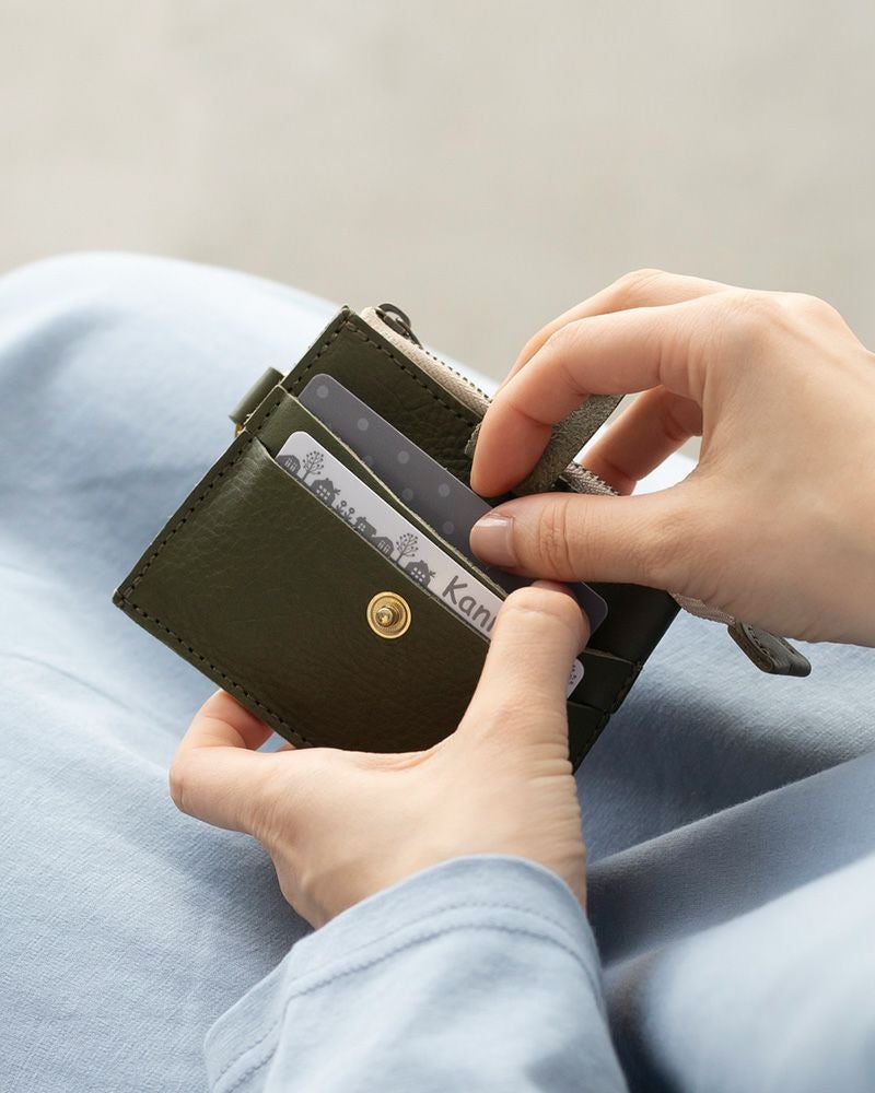 キーコインケースの色：グリーン