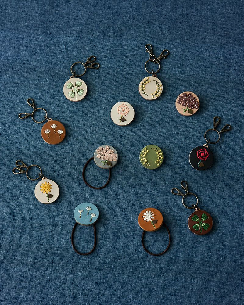 刺繍が可愛い「sa i te ヘアゴム」 | Kanmi（カンミ）公式オンラインストア