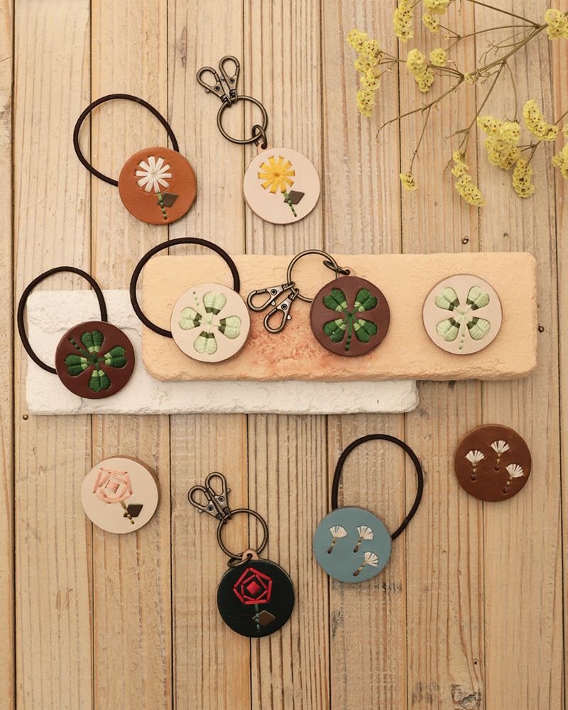 刺繍が可愛い「sa i te ヘアゴム」 | Kanmi（カンミ）公式オンラインストア