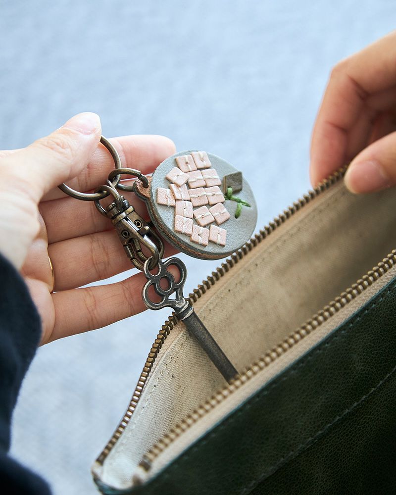 カギにもおしゃれに「sa i te キーリング」 | Kanmi（カンミ）公式