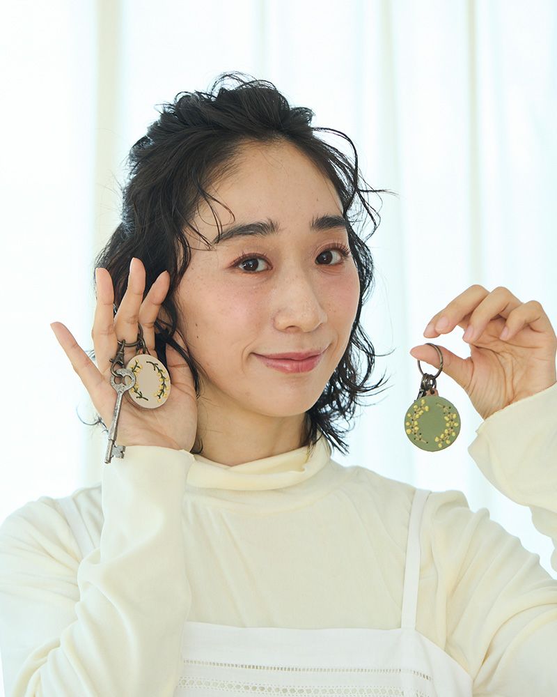 カギにもおしゃれに「sa i te キーリング」 | Kanmi（カンミ）公式