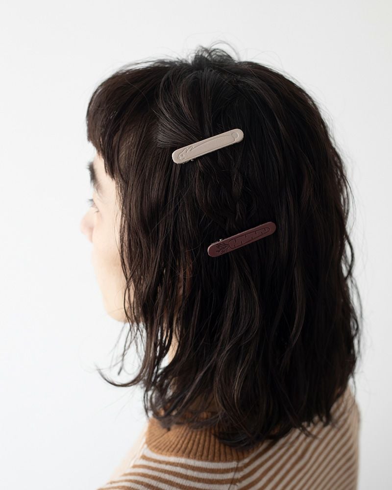 ニンジン柄のアクセサリー！？「mi chi bata にんじん ヘアクリップ