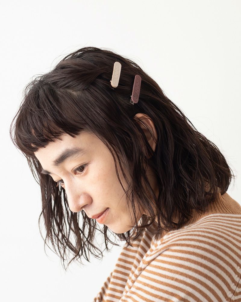 ニンジン柄のアクセサリー！？「mi chi bata にんじん ヘアクリップ