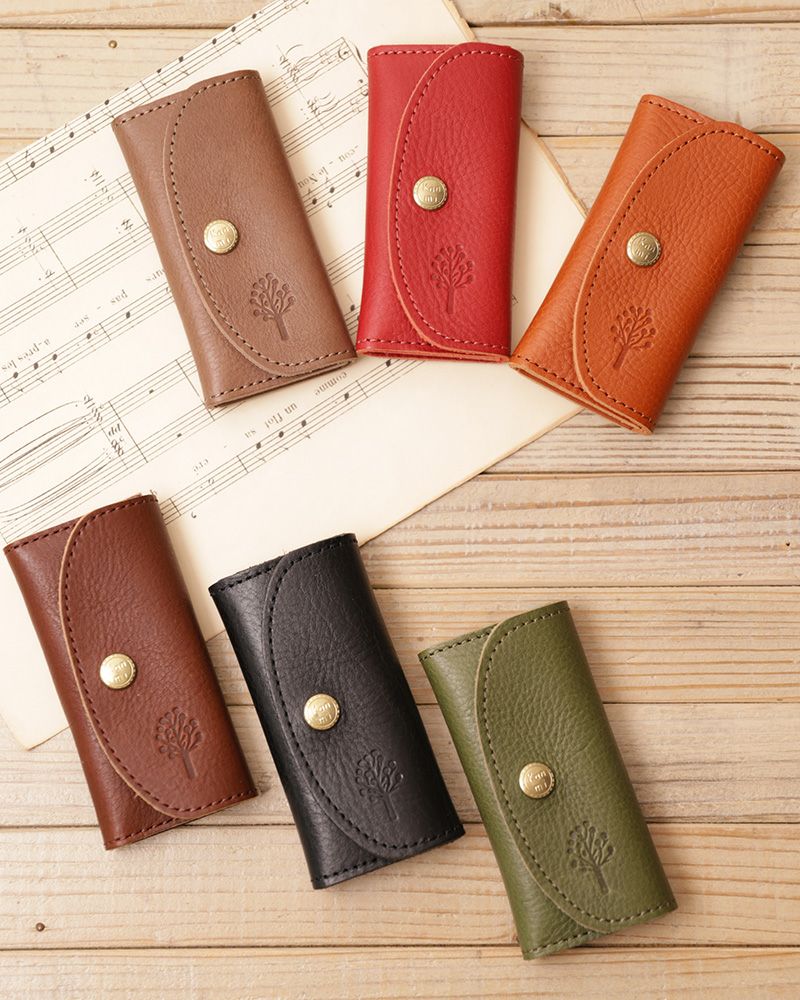 ミニマムに持ち歩く「ドロップツリー 3連キーケース」