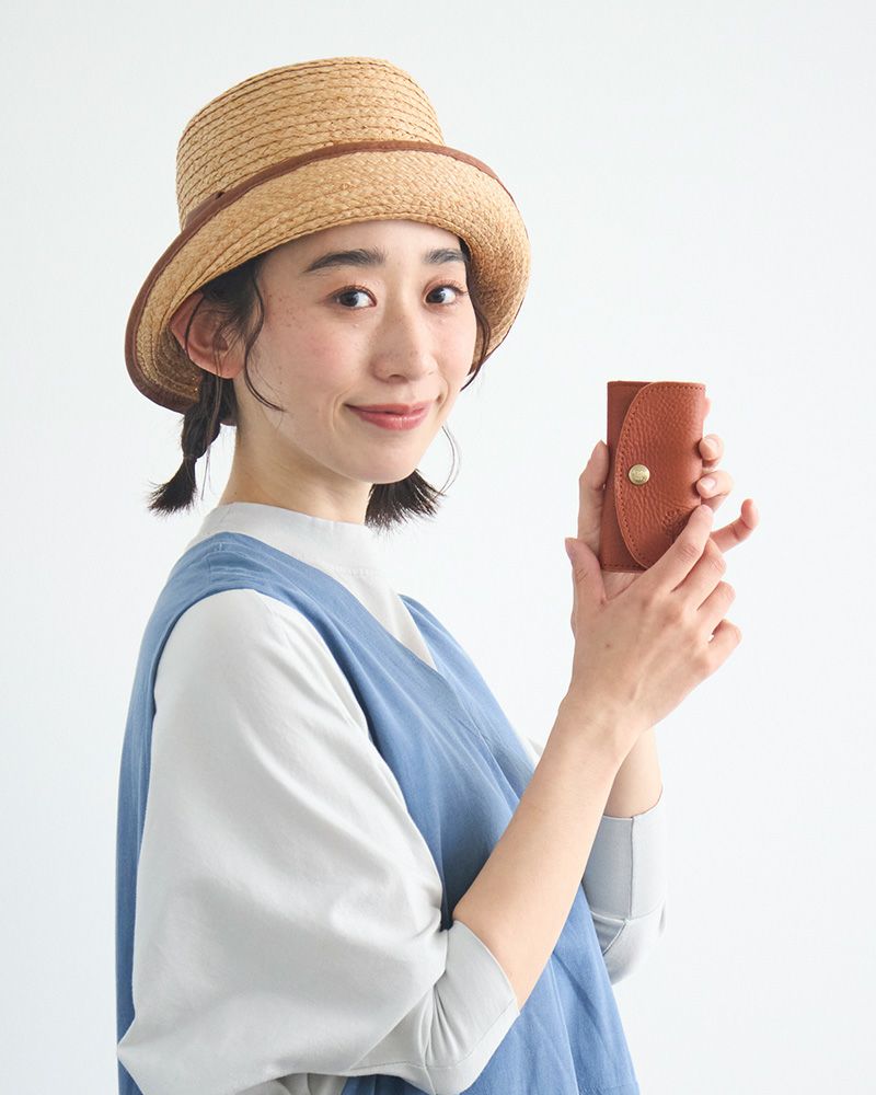 キーケースの色：キャメル