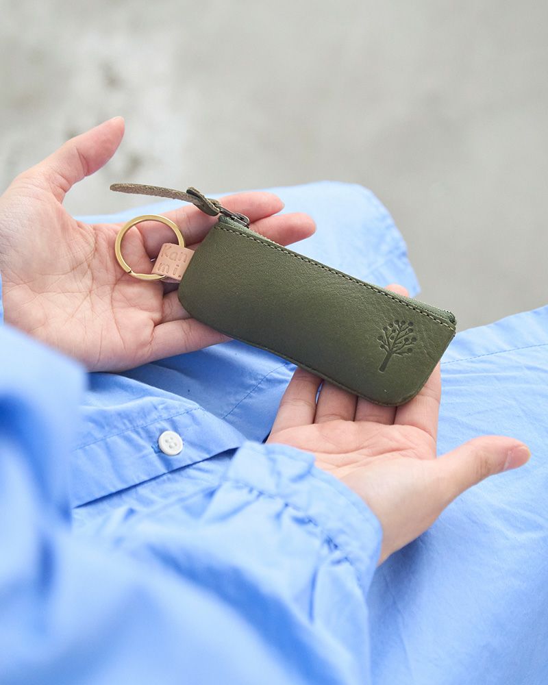 １つで3役な「ドロップツリー ポーチキーリング」