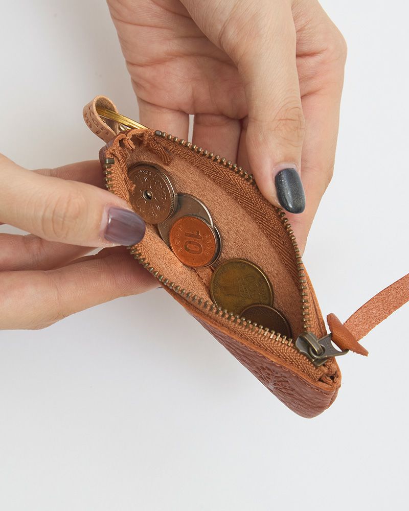 キーリングの色： キャメル