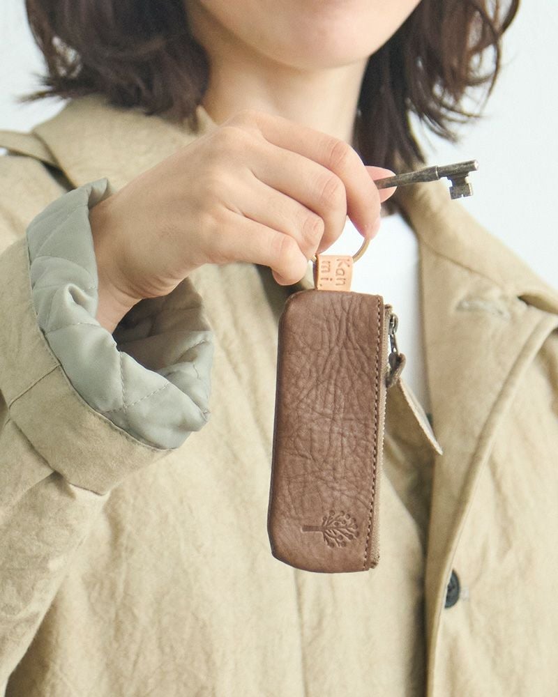 キーリングの色：モカグレー