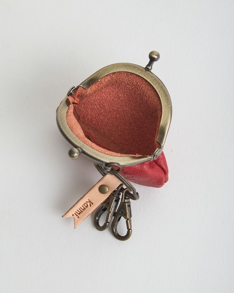 こがま口の色：レッド