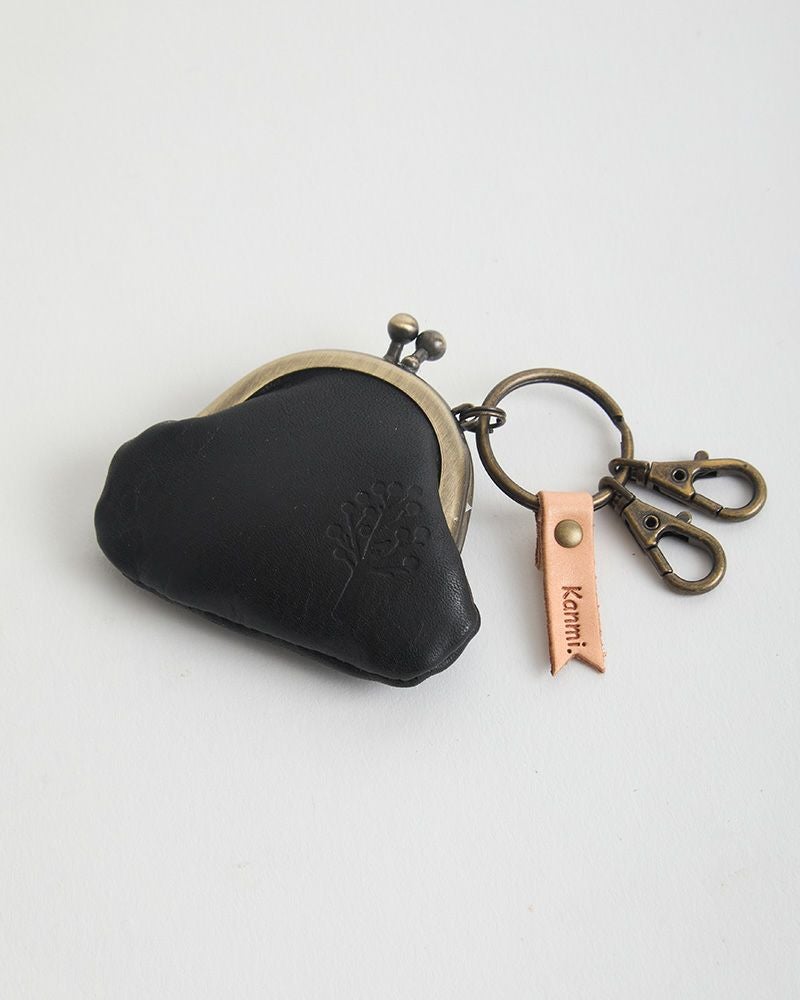 小さなお財布「ドロップツリー こがま口 キーリング」 | Kanmi（カンミ
