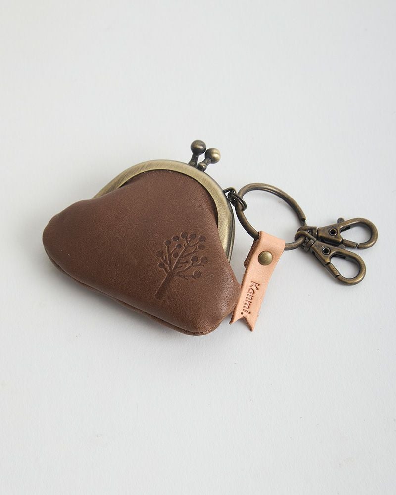 小さなお財布「ドロップツリー こがま口 キーリング」 | Kanmi（カンミ