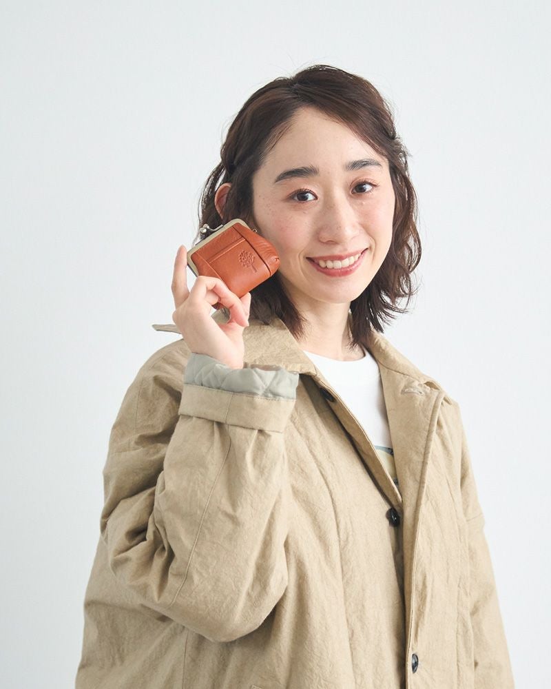 外のポッケが可愛い「ドロップツリー ポッケがま口 (S)」 | Kanmi
