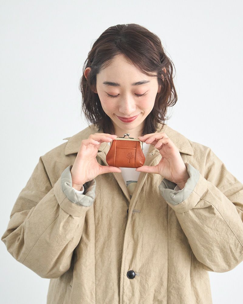 外のポッケが可愛い「ドロップツリー ポッケがま口 (S)」 | Kanmi