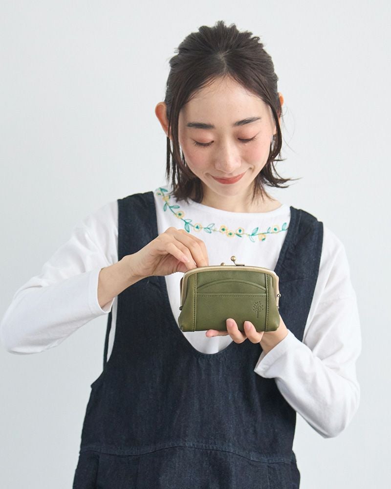 分類上手になれる「ドロップツリー Wポッケ親子がま口」