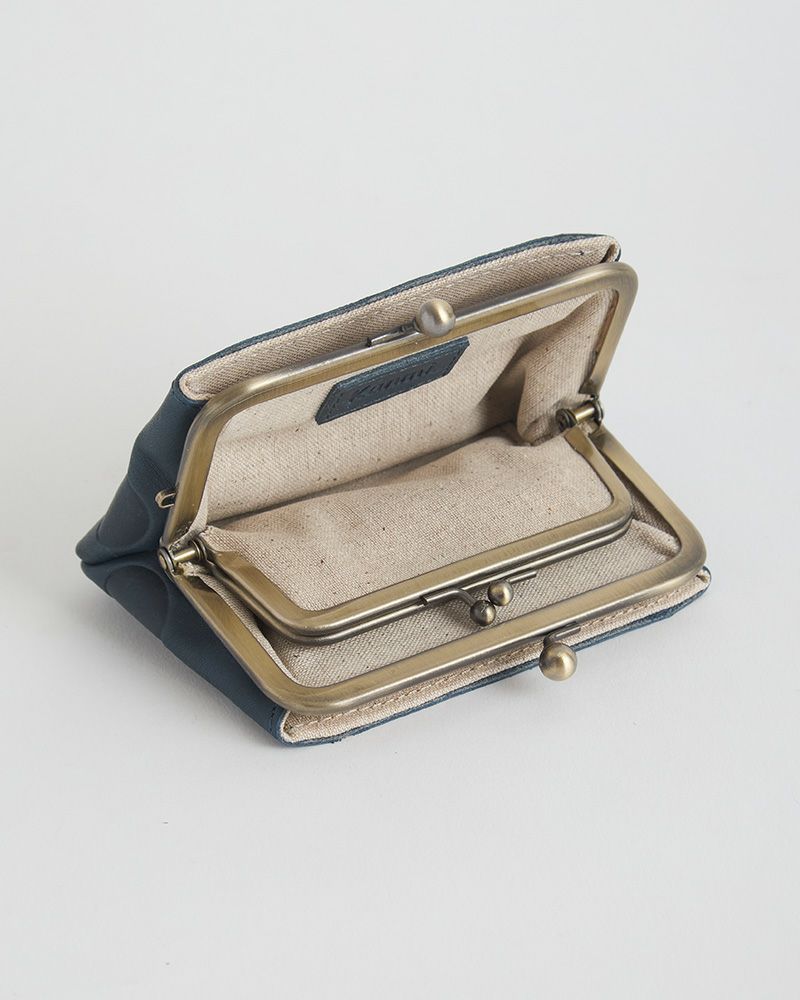 がま口の色：ネイビー