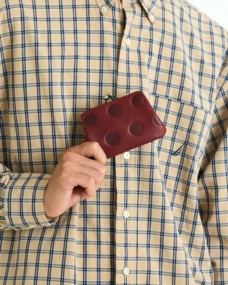 がま口の色：チェリーレッド