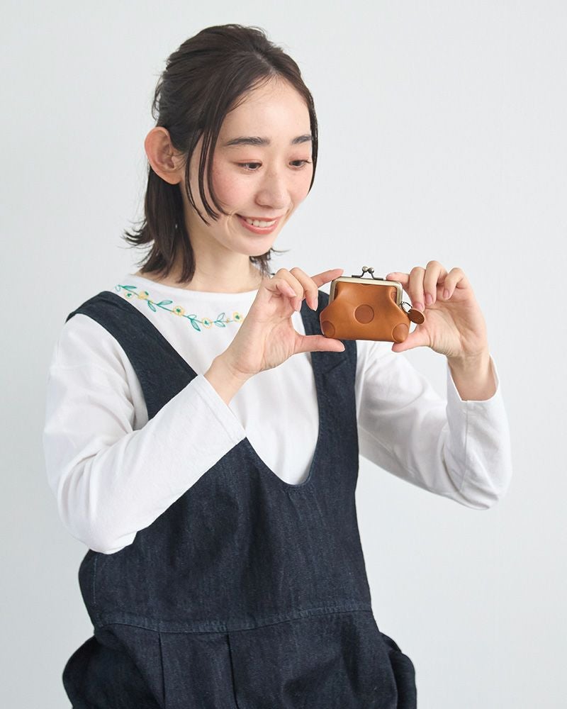 がま口の色：キャラメル