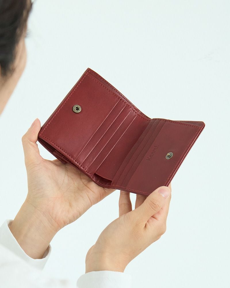 「キャンディ レターショートウォレット」チェリーレッド