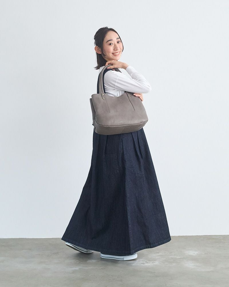 トートバッグの色：ピュアグレー