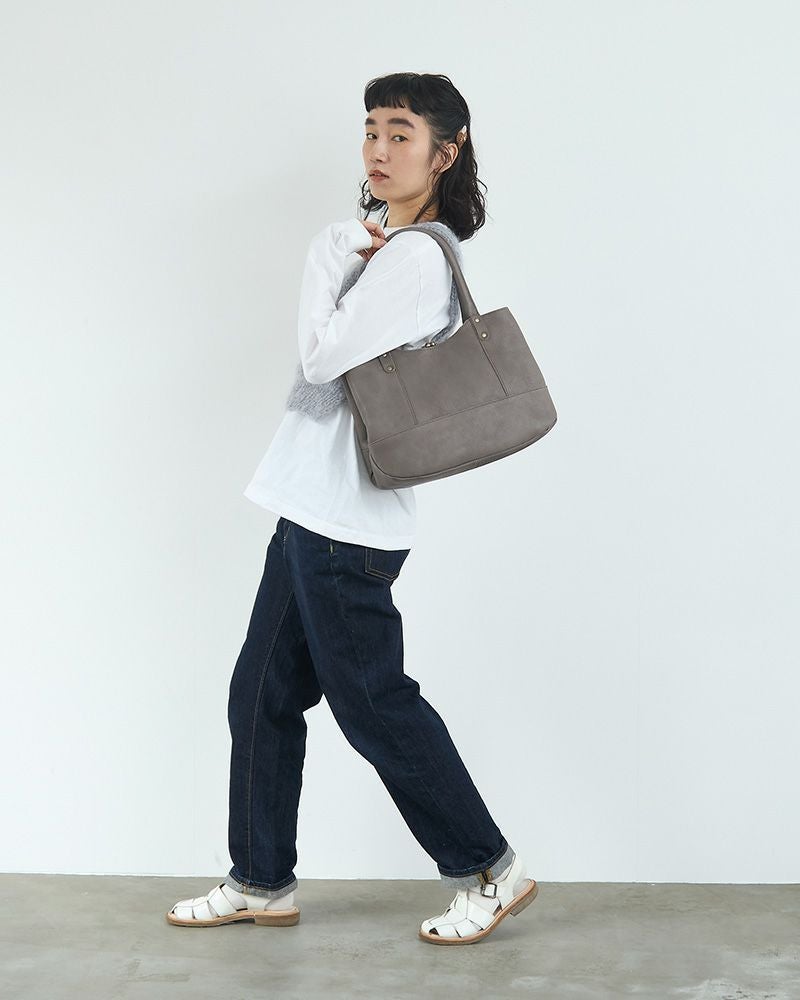 トートバッグの色：ピュアグレー