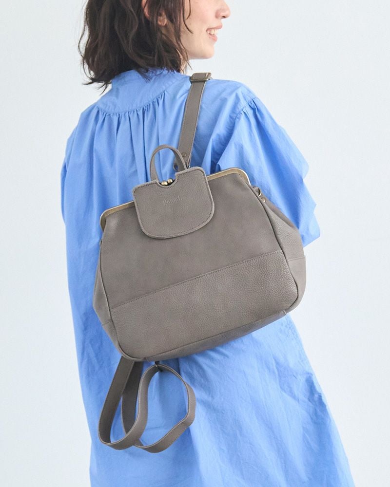 りまこさま専用 便利な3WAY「mukurino がま口 3WAYリュック」 | Kanmi（カンミ）公式