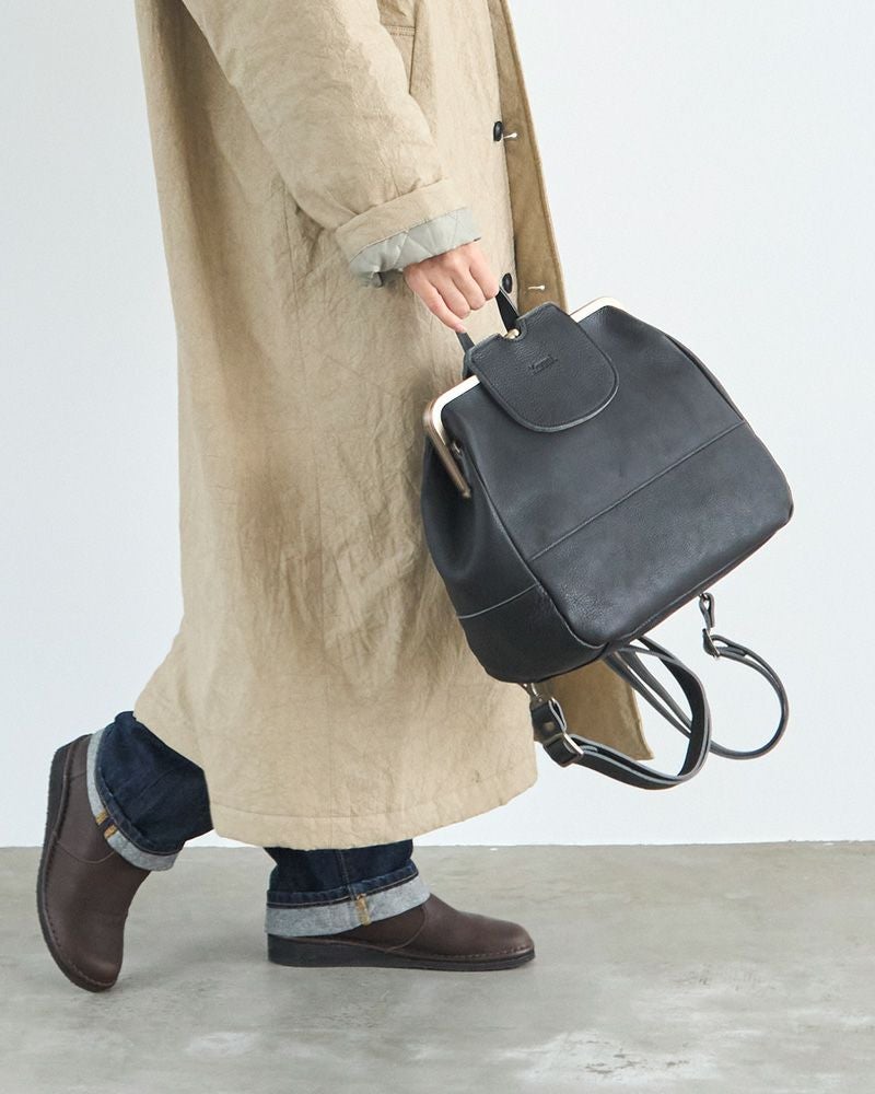 便利な3WAY「mukurino がま口 3WAYリュック」 | Kanmi（カンミ）公式