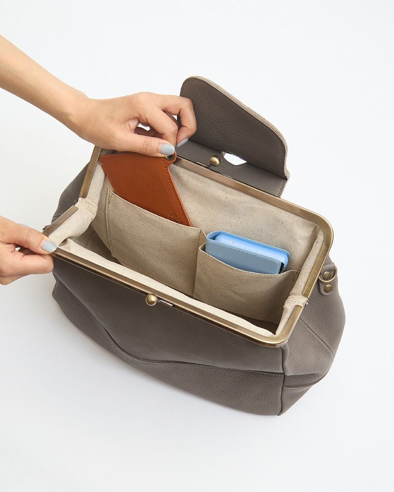 便利な3WAY「mukurino がま口 3WAYリュック」 | Kanmi（カンミ）公式