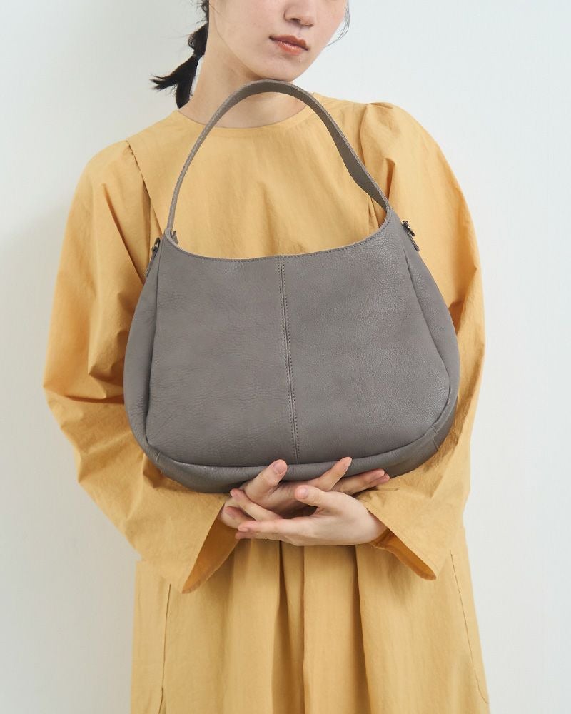 ころんと丸いきれいめな「marucoワンショルダーバッグ」