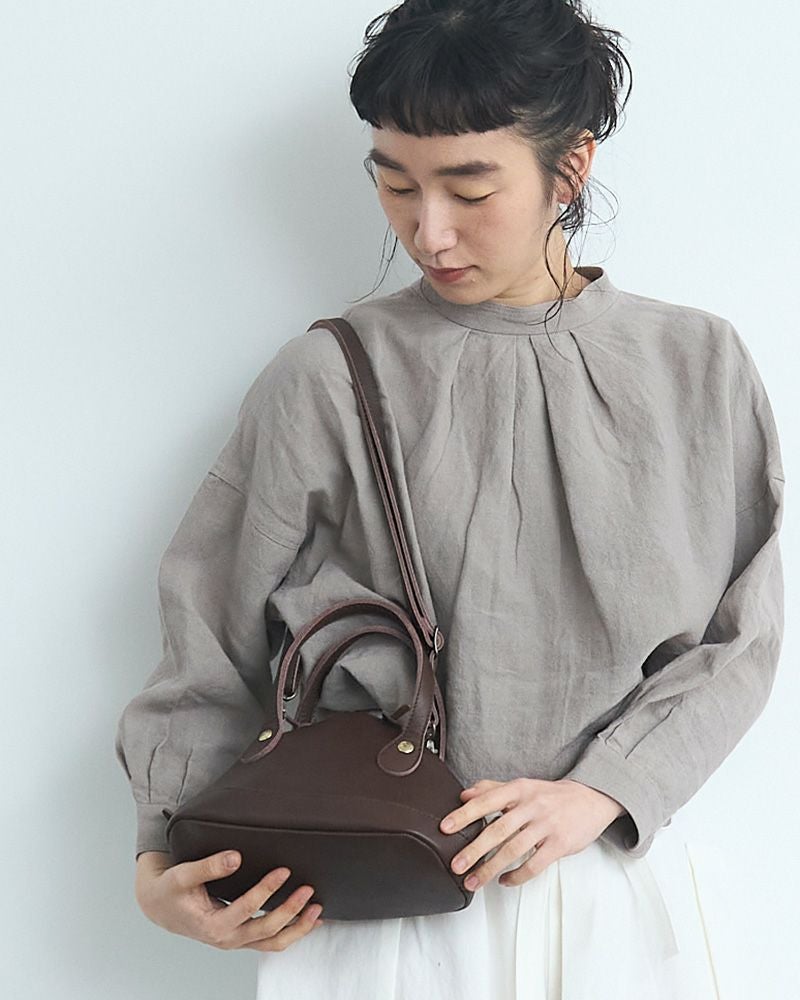 mush mush レザー　ショルダーバッグ　ブラック MISCH MASCH（ミッシュマッシュ） ショルダーバッグ バッグ ミニ