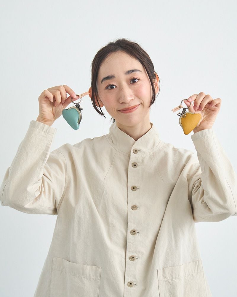 ついつい触りたくなる「フカフカ こがま口 キーリング」 | Kanmi
