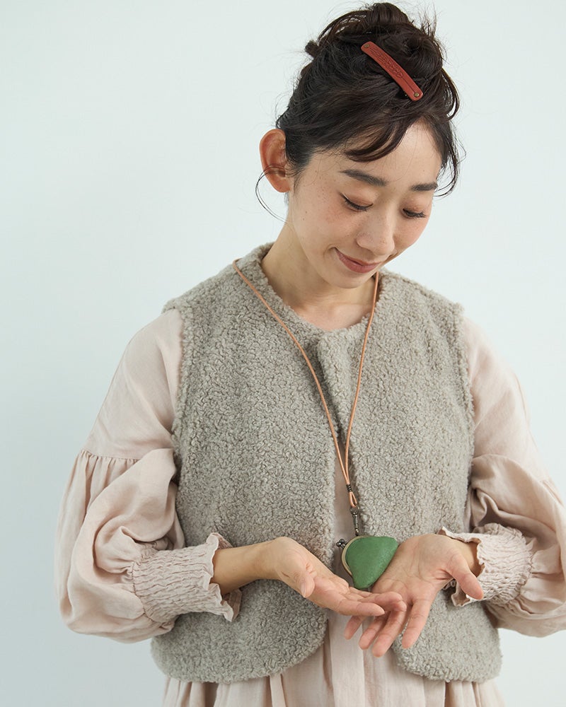 がま口の色：リーフグリーン