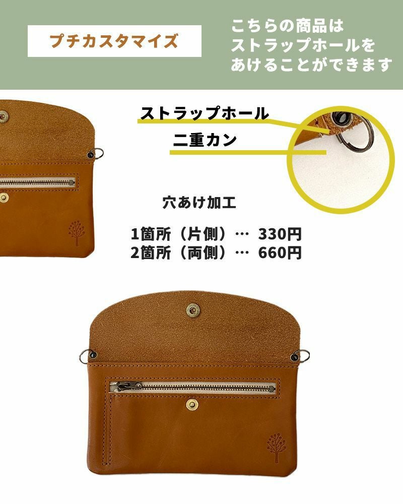 スリムで軽い「ドロップツリー ポケットロングウォレット」（プチ