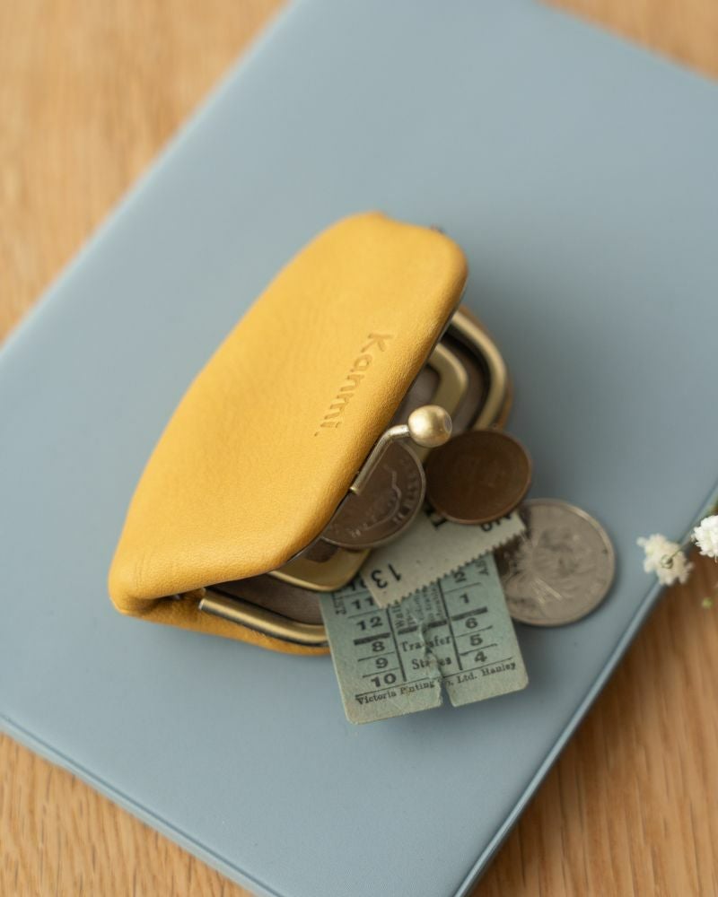 がま口の色：キャラメル