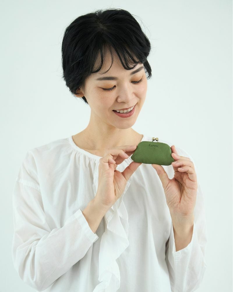 がま口の色：リーフグリーン