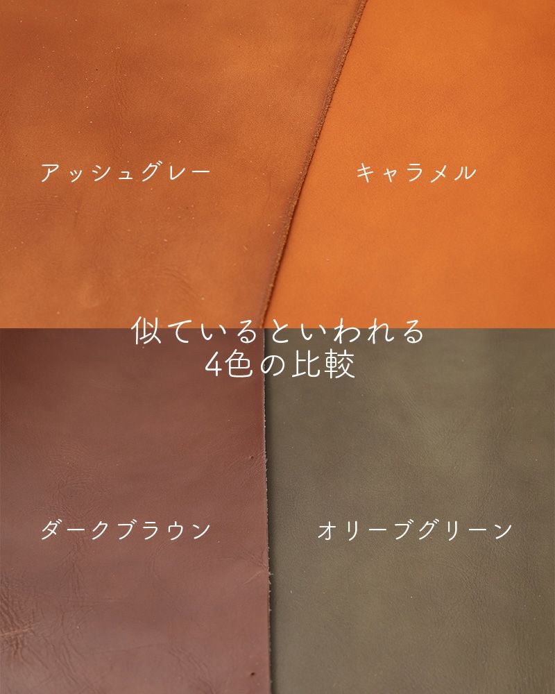 似ているといわれる4色の比較画像