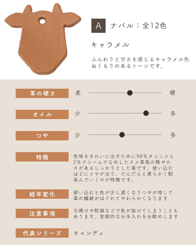 革サンプルA : ナバル　キャラメル