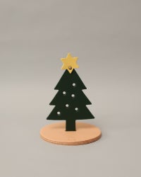 レザースタンド クリスマスツリー：Mサイズ