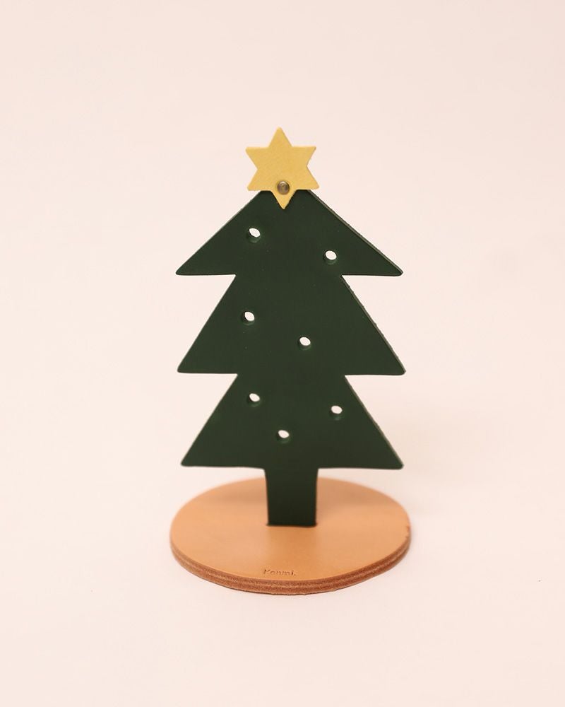 レザースタンド クリスマスツリー：Lサイズ