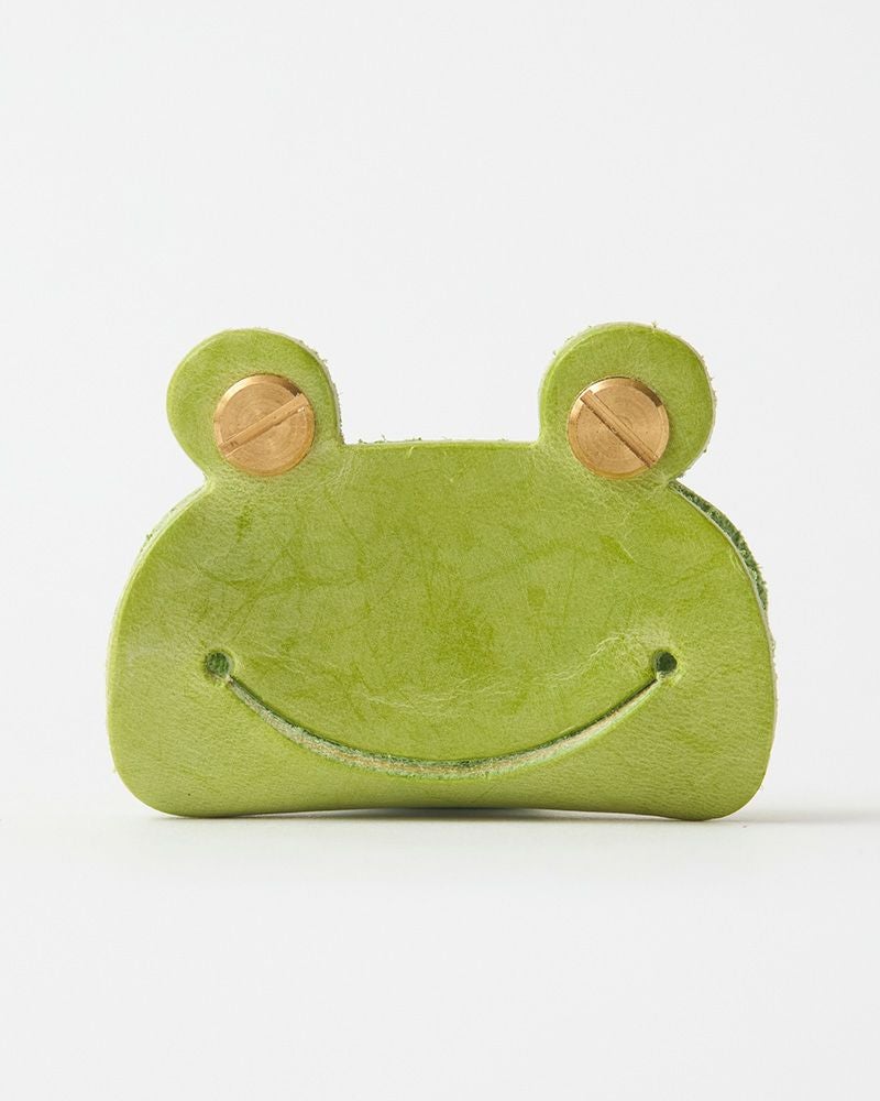 カエル コードホルダー(M)：ピスタチオ
