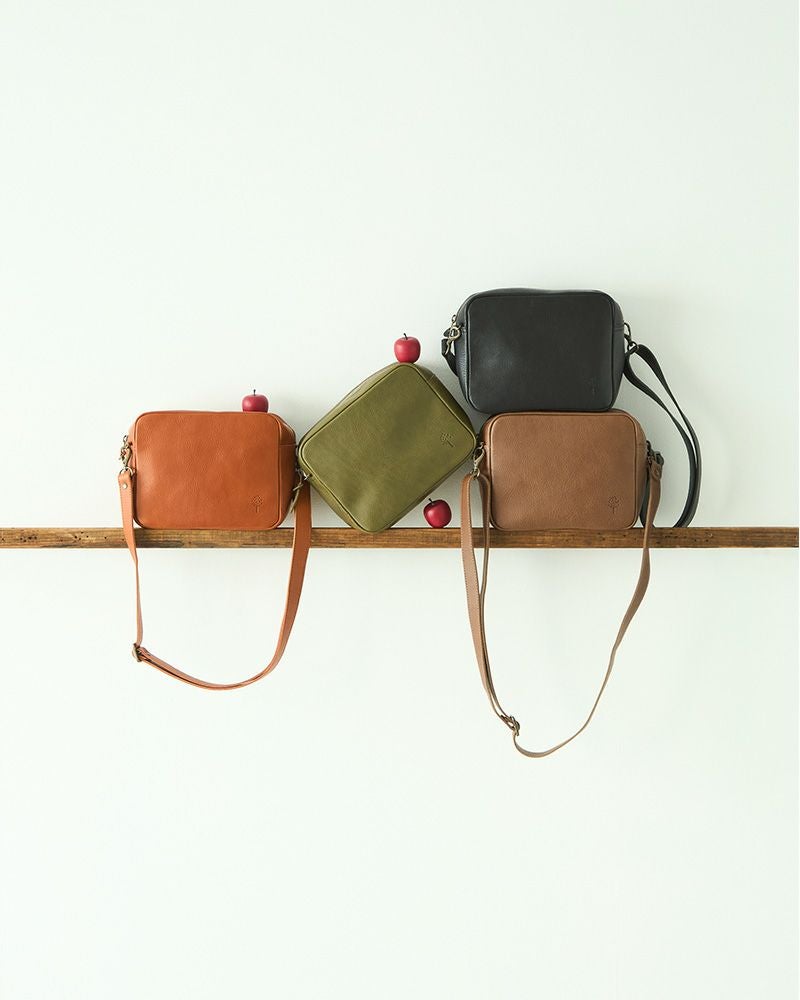 遊び心と上品さのベストバランス「ドロップツリー BOXショルダーバッグ