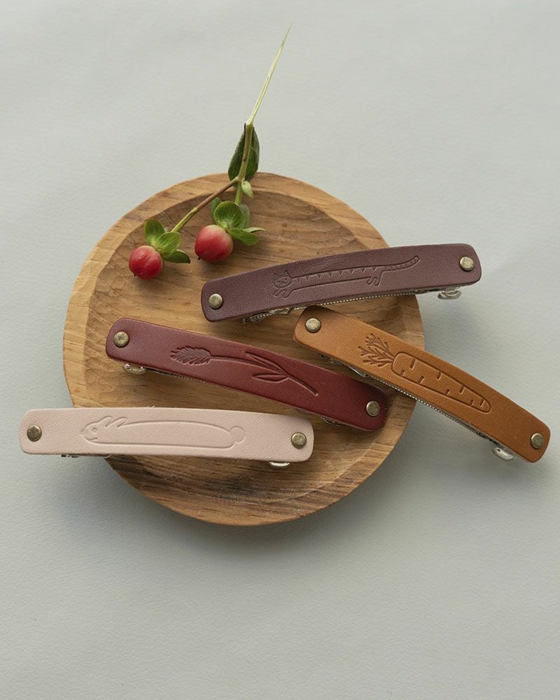 ゆるいうさぎが可愛い「mi chi bata ながーいうさぎ バレッタ