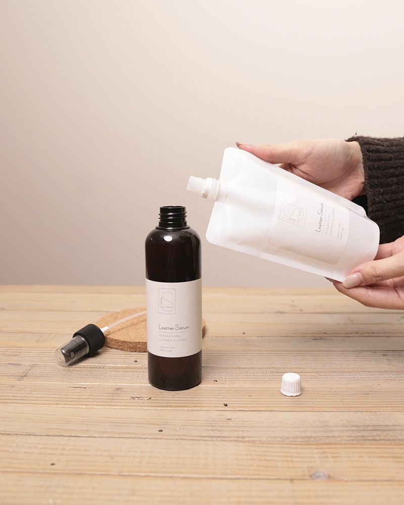 汚れを落として栄養補給 レザーセラム　リフィル