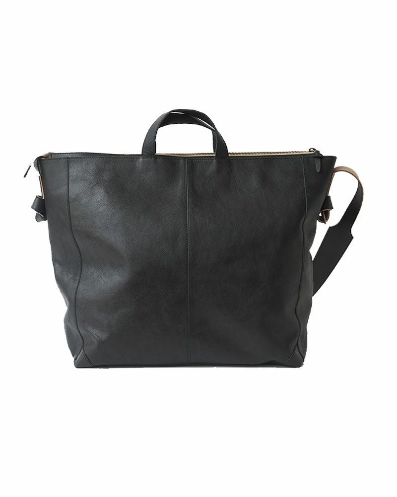 fuwari トートショルダーバッグ (L) ブラック