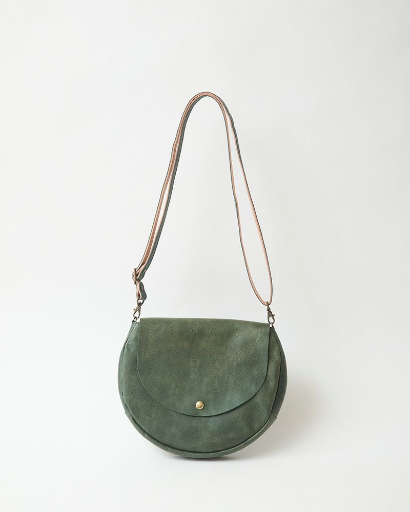 「fuwari ポシェット」グリーンブルー