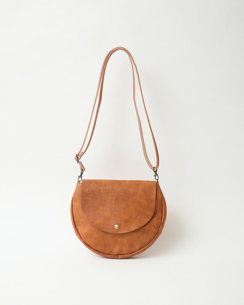 「fuwari ポシェット」キャメル