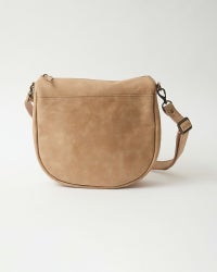 「fuwari ショルダーバッグ」グレージュ