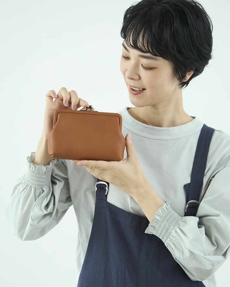 上質でシンプルな「itsu mono がま口ポーチ(M)」 | Kanmi（カンミ