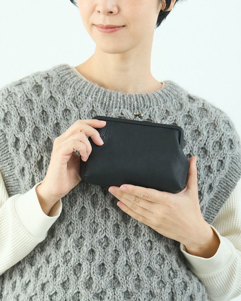 itsu mono がま口ポーチ(M)