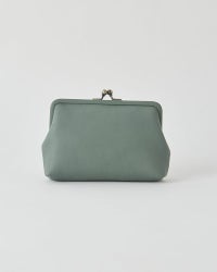 itsu mono がま口ポーチ(M) キャットブルー